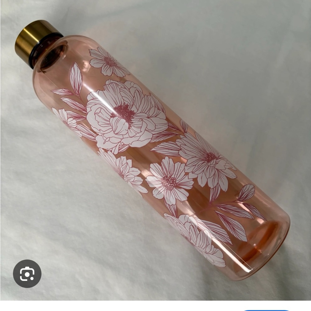 Erin Condren floral flora water tracker water bottle new in packaging